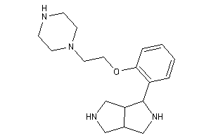 1-[2-(2-piperazinoethoxy)phenyl]-1,2,3,3a,4,5,6,6a-octahydropyrrolo[3,4-c]pyrrole