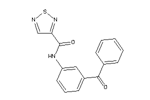 N-(3-benzoylphenyl)-1,2,5-thiadiazole-3-carboxamide