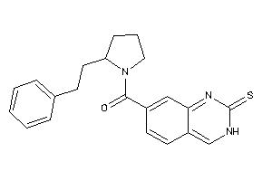 (2-phenethylpyrrolidino)-(2-thioxo-3H-quinazolin-7-yl)methanone