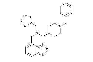 Benzofurazan-4-ylmethyl-[(1-benzyl-4-piperidyl)methyl]-(tetrahydrofurfuryl)amine