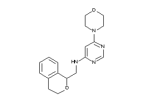Image of Isochroman-1-ylmethyl-(6-morpholinopyrimidin-4-yl)amine