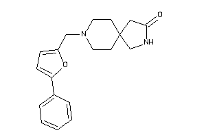 8-[(5-phenyl-2-furyl)methyl]-3,8-diazaspiro[4.5]decan-2-one