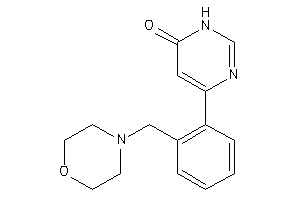 4-[2-(morpholinomethyl)phenyl]-1H-pyrimidin-6-one