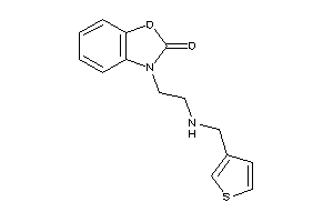 3-[2-(3-thenylamino)ethyl]-1,3-benzoxazol-2-one