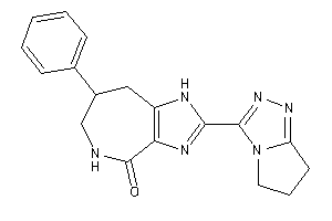 2-(6,7-dihydro-5H-pyrrolo[2,1-c][1,2,4]triazol-3-yl)-7-phenyl-5,6,7,8-tetrahydro-1H-imidazo[4,5-c]azepin-4-one