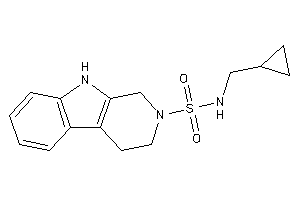 Image of N-(cyclopropylmethyl)-1,3,4,9-tetrahydro-$b-carboline-2-sulfonamide