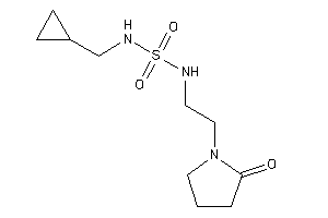 1-[2-(cyclopropylmethylsulfamoylamino)ethyl]-2-pyrrolidone