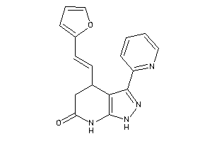 4-[2-(2-furyl)vinyl]-3-(2-pyridyl)-1,4,5,7-tetrahydropyrazolo[3,4-b]pyridin-6-one