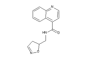 N-(2-isoxazolin-5-ylmethyl)cinchoninamide