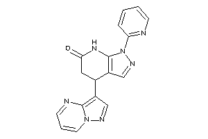 4-pyrazolo[1,5-a]pyrimidin-3-yl-1-(2-pyridyl)-5,7-dihydro-4H-pyrazolo[3,4-b]pyridin-6-one