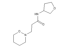 Image of 3-(oxazinan-2-yl)-N-tetrahydrofuran-3-yl-propionamide