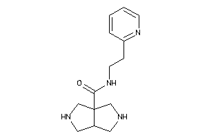 N-[2-(2-pyridyl)ethyl]-2,3,3a,4,5,6-hexahydro-1H-pyrrolo[3,4-c]pyrrole-6a-carboxamide