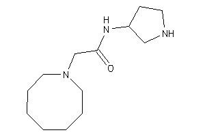 2-(azocan-1-yl)-N-pyrrolidin-3-yl-acetamide