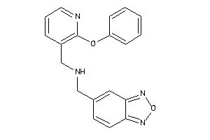 Benzofurazan-5-ylmethyl-[(2-phenoxy-3-pyridyl)methyl]amine