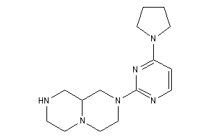 8-(4-pyrrolidinopyrimidin-2-yl)-1,2,3,4,6,7,9,9a-octahydropyrazino[1,2-a]pyrazine