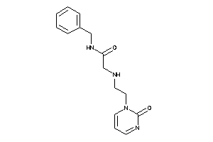 N-benzyl-2-[2-(2-ketopyrimidin-1-yl)ethylamino]acetamide