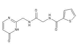 N-[2-keto-2-[(6-keto-1H-pyrimidin-2-yl)methylamino]ethyl]thiophene-2-carboxamide