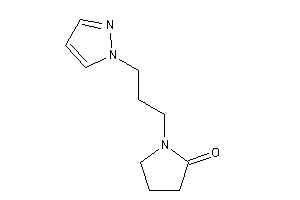 1-(3-pyrazol-1-ylpropyl)-2-pyrrolidone