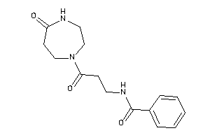 N-[3-keto-3-(5-keto-1,4-diazepan-1-yl)propyl]benzamide