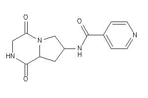 N-(1,4-diketo-2,3,6,7,8,8a-hexahydropyrrolo[1,2-a]pyrazin-7-yl)isonicotinamide