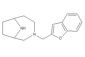3-(benzofuran-2-ylmethyl)-3,9-diazabicyclo[4.2.1]nonane
