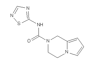 Image of N-(1,2,4-thiadiazol-5-yl)-3,4-dihydro-1H-pyrrolo[1,2-a]pyrazine-2-carboxamide