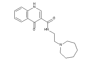 N-[2-(azepan-1-yl)ethyl]-4-keto-1H-quinoline-3-carboxamide