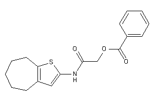 Benzoic Acid [2-keto-2-(5,6,7,8-tetrahydro-4H-cyclohepta[b]thiophen-2-ylamino)ethyl] Ester