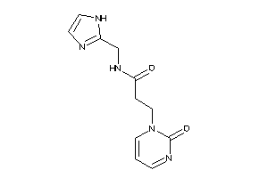 N-(1H-imidazol-2-ylmethyl)-3-(2-ketopyrimidin-1-yl)propionamide