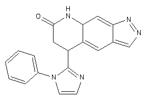 Image of 5-(1-phenylimidazol-2-yl)-5,6,8,8a-tetrahydropyrazolo[4,3-g]quinolin-7-one
