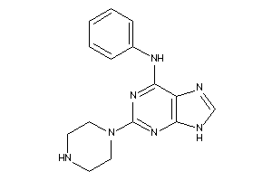 Phenyl-(2-piperazino-9H-purin-6-yl)amine