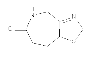2,4,5,7,8,8a-hexahydrothiazolo[4,5-c]azepin-6-one