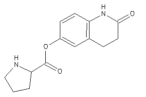 Pyrrolidine-2-carboxylic Acid (2-keto-3,4-dihydro-1H-quinolin-6-yl) Ester