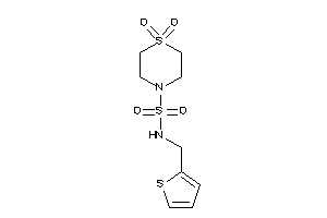 1,1-diketo-N-(2-thenyl)-1,4-thiazinane-4-sulfonamide