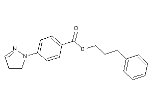 4-(2-pyrazolin-1-yl)benzoic Acid 3-phenylpropyl Ester