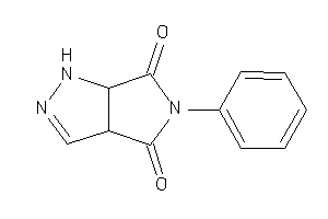 Image of 5-phenyl-3a,6a-dihydro-1H-pyrrolo[3,4-c]pyrazole-4,6-quinone