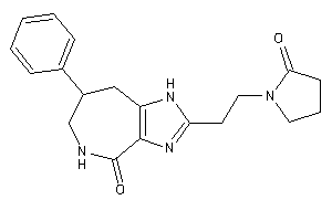 Image of 2-[2-(2-ketopyrrolidino)ethyl]-7-phenyl-5,6,7,8-tetrahydro-1H-imidazo[4,5-c]azepin-4-one