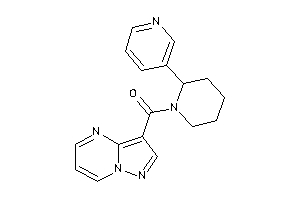 Pyrazolo[1,5-a]pyrimidin-3-yl-[2-(3-pyridyl)piperidino]methanone