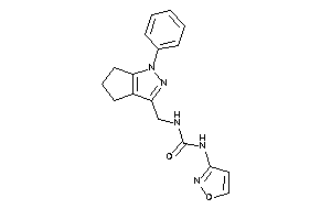 1-isoxazol-3-yl-3-[(1-phenyl-5,6-dihydro-4H-cyclopenta[c]pyrazol-3-yl)methyl]urea