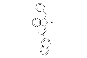 1-benzyl-3-[2-keto-2-(2-naphthyl)ethylidene]oxindole