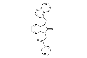 1-(1-naphthylmethyl)-3-phenacyl-oxindole