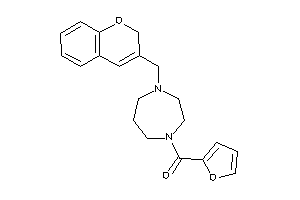 [4-(2H-chromen-3-ylmethyl)-1,4-diazepan-1-yl]-(2-furyl)methanone