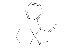 4-phenyl-1-thia-4-azaspiro[4.5]decan-3-one