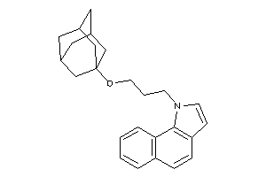 Image of 1-[3-(1-adamantyloxy)propyl]benzo[g]indole
