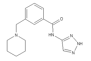 3-(piperidinomethyl)-N-(2H-triazol-4-yl)benzamide