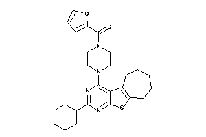 Image of [4-(cyclohexylBLAHyl)piperazino]-(2-furyl)methanone