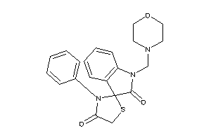 1-(morpholinomethyl)-3'-phenyl-spiro[indoline-3,2'-thiazolidine]-2,4'-quinone