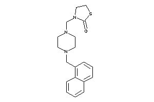 3-[[4-(1-naphthylmethyl)piperazino]methyl]thiazolidin-2-one