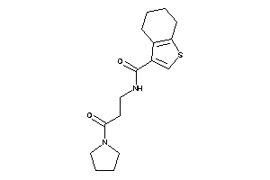 N-(3-keto-3-pyrrolidino-propyl)-4,5,6,7-tetrahydrobenzothiophene-3-carboxamide