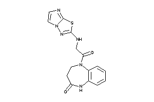 1-[2-(imidazo[2,1-b][1,3,4]thiadiazol-2-ylamino)acetyl]-3,5-dihydro-2H-1,5-benzodiazepin-4-one